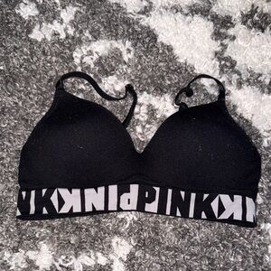 Victoria’s Secret PINK Black Sports Bra - S